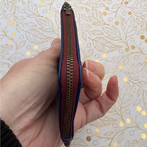 Coach L-Zip Card Case with Reflective Coach Patch Wallet 79737 - Picture 4 of 6